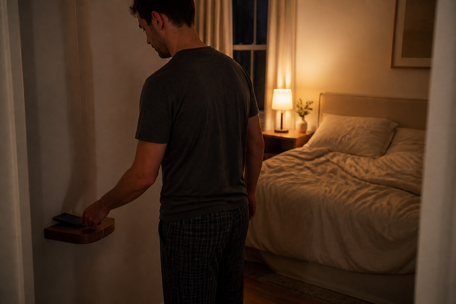 Lifestyle scene for An Evening Wind-Down Routine That Does Not Require Perfection