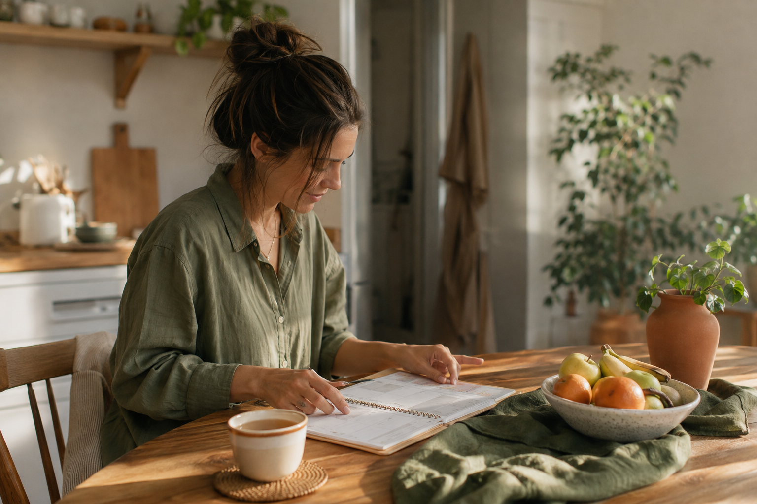 Lifestyle scene for How to Create a Low-Stimulation Evening at Home